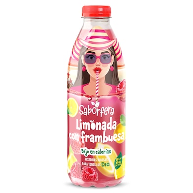 Limonada con frambuesa Dia Saborfera 1 L-0