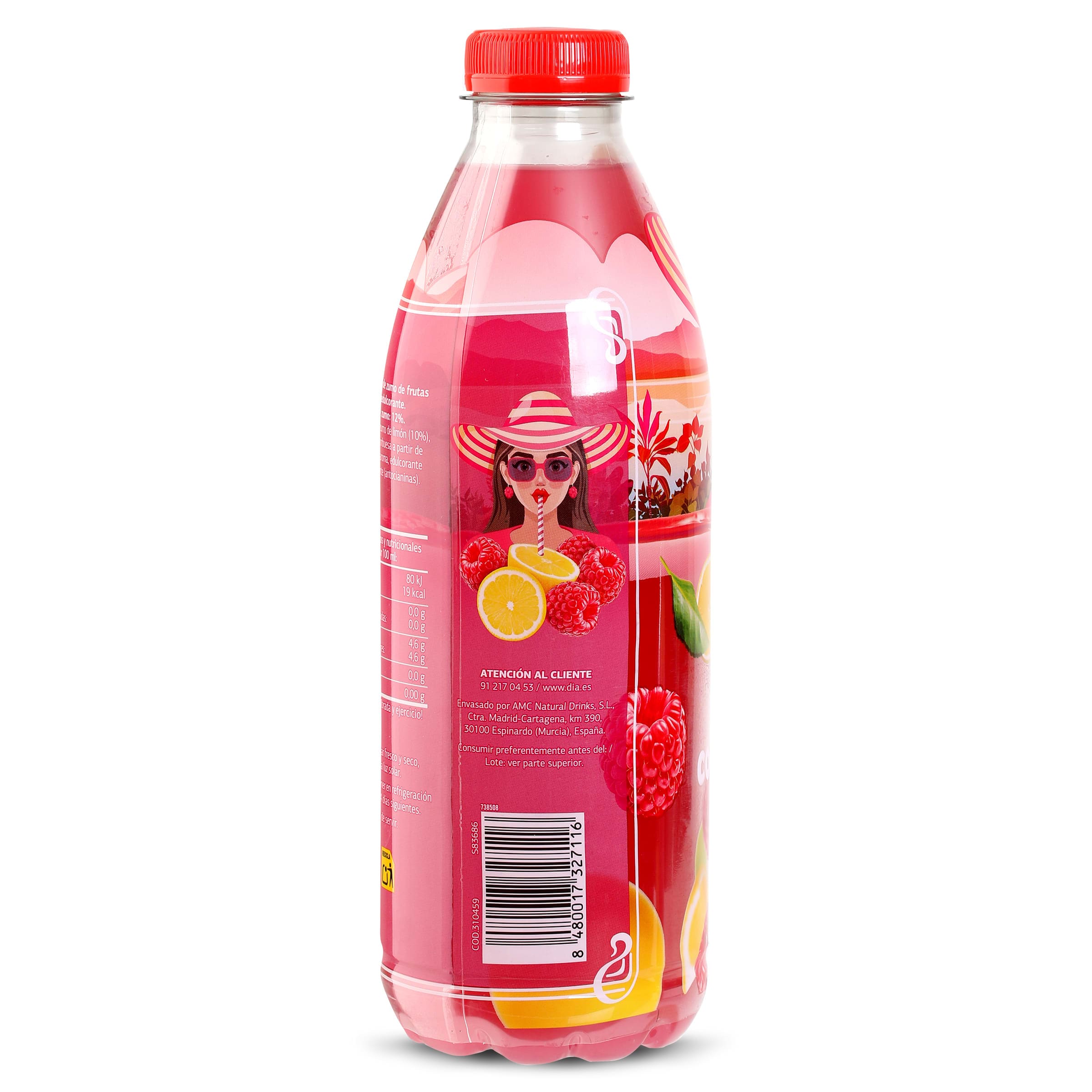 Limonada con frambuesa Dia Saborfera 1 L