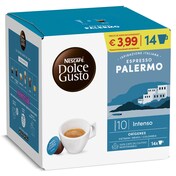 Cápsulas de café espresso Palermo Dolce Gusto 14 unidades