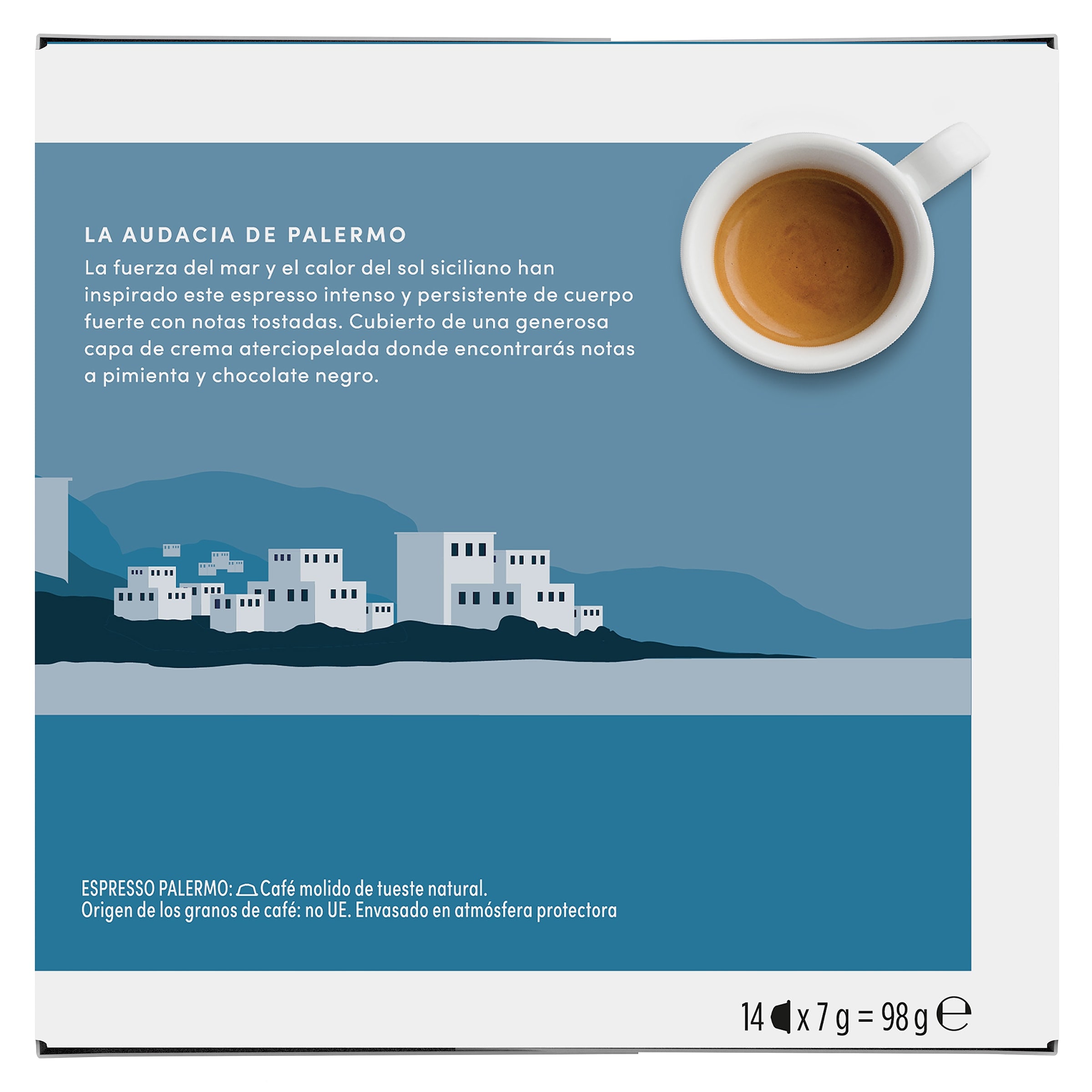 Cápsulas de café espresso Palermo Dolce Gusto 14 unidades