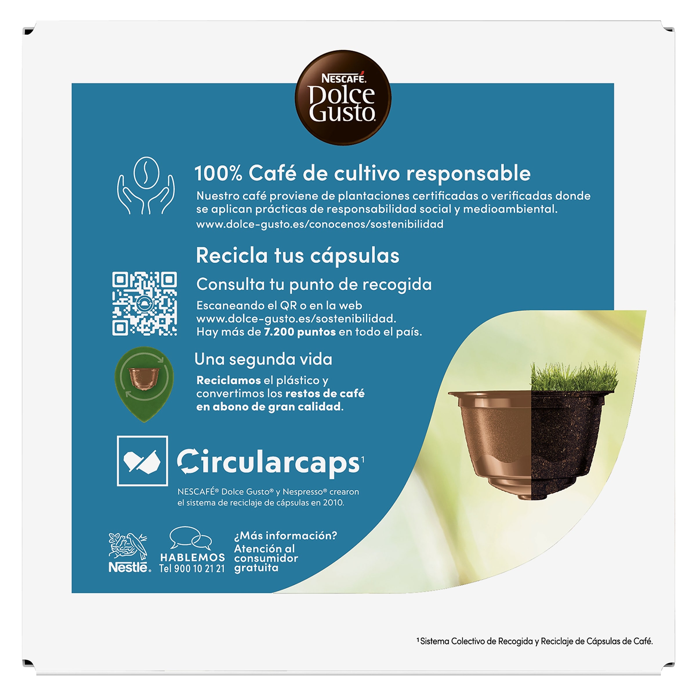 Cápsulas de café espresso Palermo Dolce Gusto 14 unidades