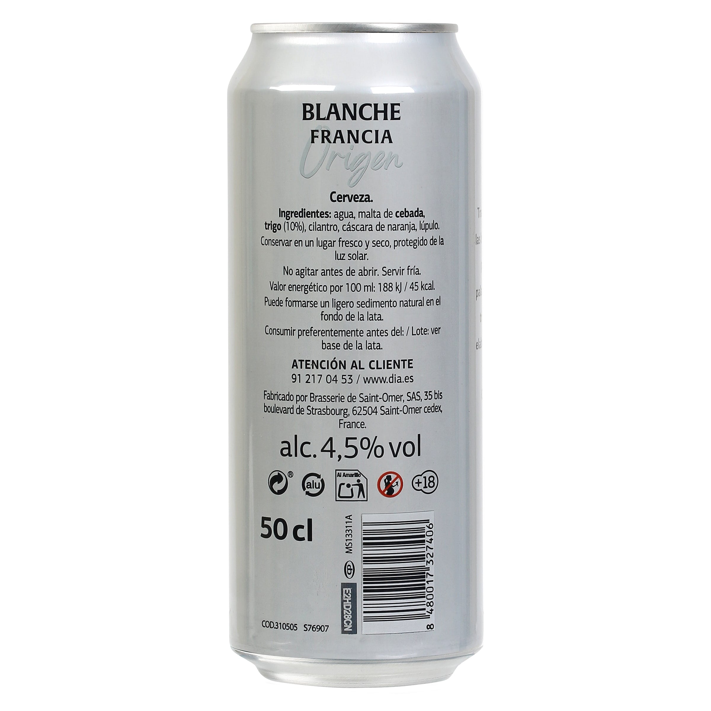 Cerveza blanche Dia Ramblers 50 cl
