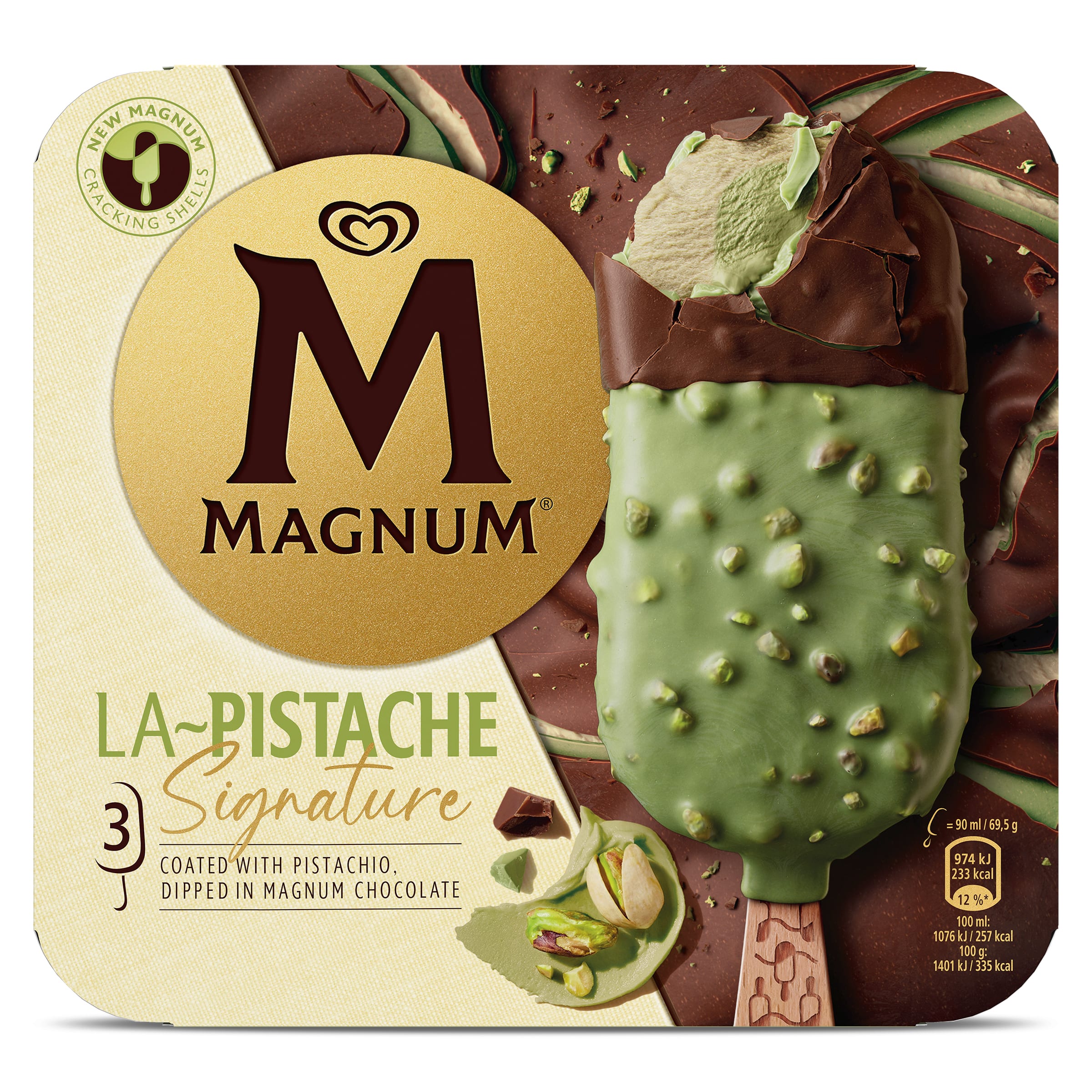 Magnum Signature pistacho 3 x 69,5 g