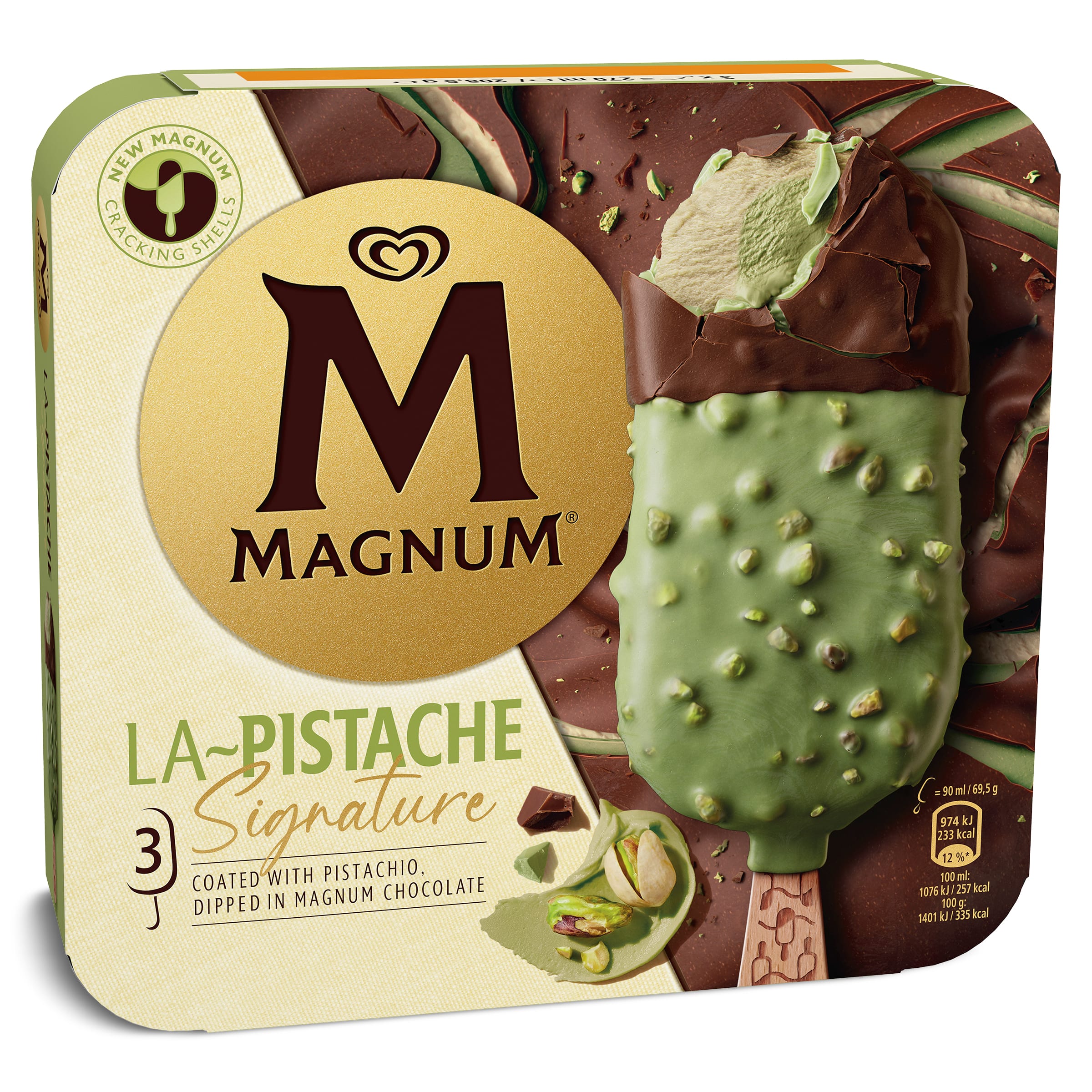 Magnum Signature pistacho 3 x 69,5 g