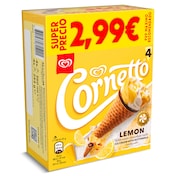 Cornetto de limón 4 x 61 g