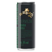 Cerveza Abadía tostada Dia Ramblers 33 cl
