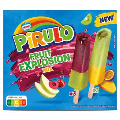 Pirulo fruit explosion mix Nestlé 6 x 45 g-0