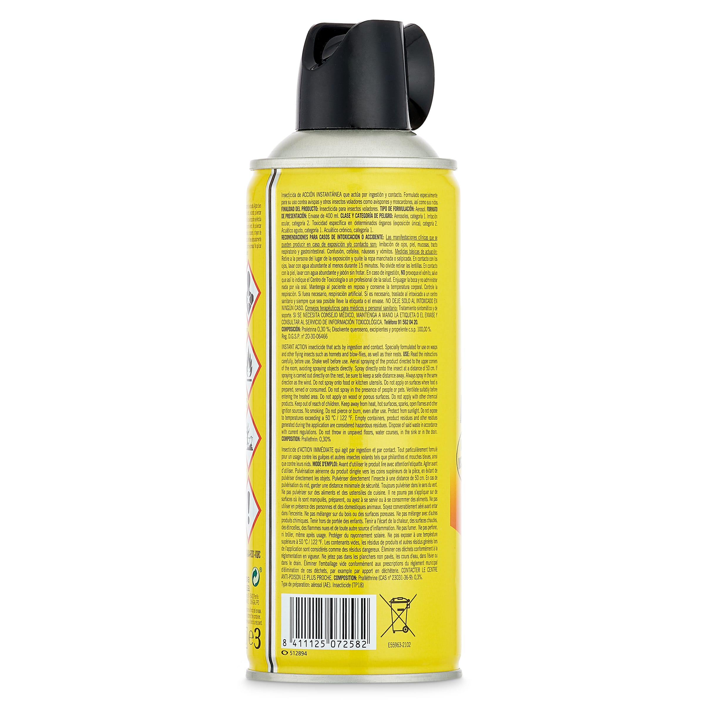 Insecticida antiavispas Casa Jardín 400 ml