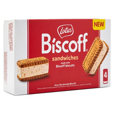 Helado sándwich Lotus Biscuit 4 x 43 g-0