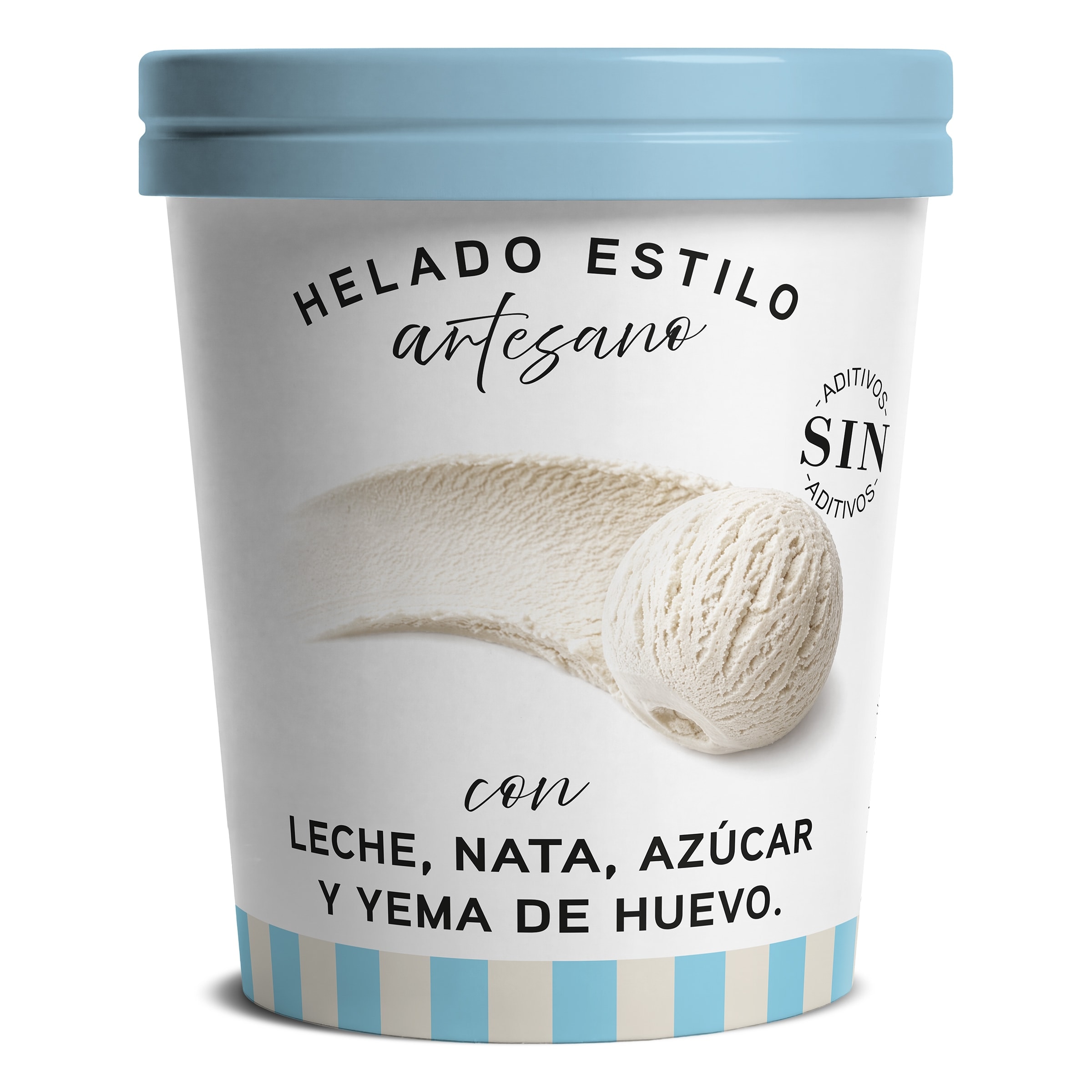 Tarrina de helado Artesano de nata Dia Temptation 400 g