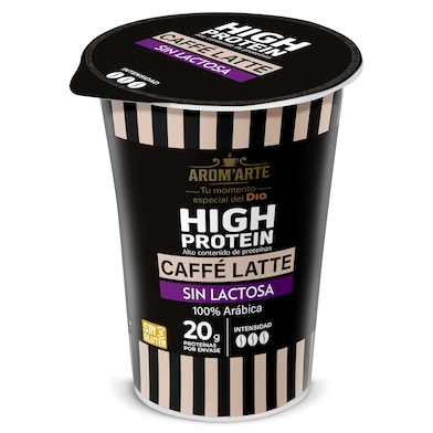 Café latte alto en proteínas Dia Arom'arte 250 ml-0 Café latte alto en proteínas Dia Arom'arte 250 ml-0