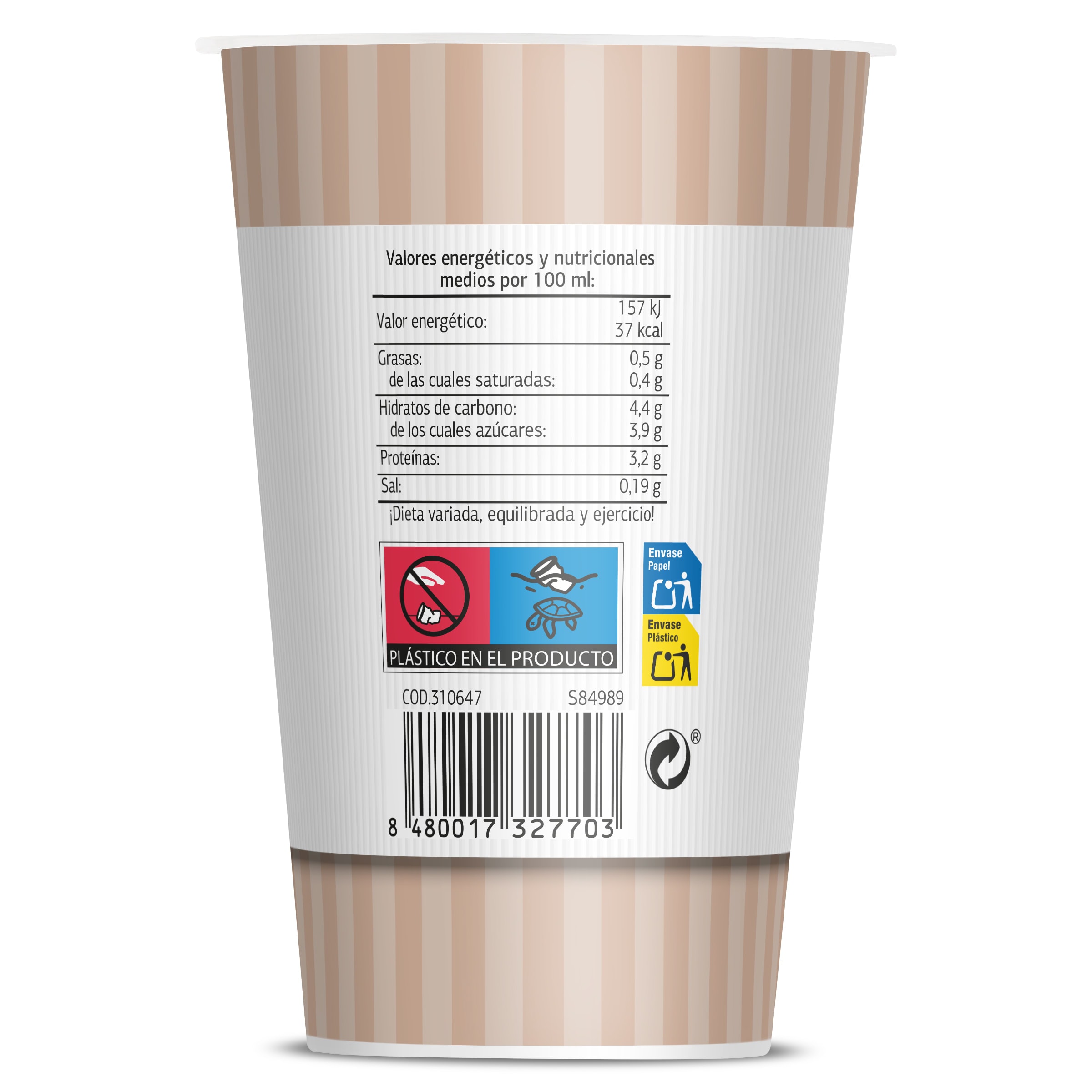 Café latte light Dia Arom'arte 250 ml