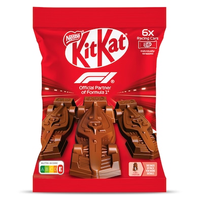 Chocolate racing cars Kit Kat bolsa 66 g-0