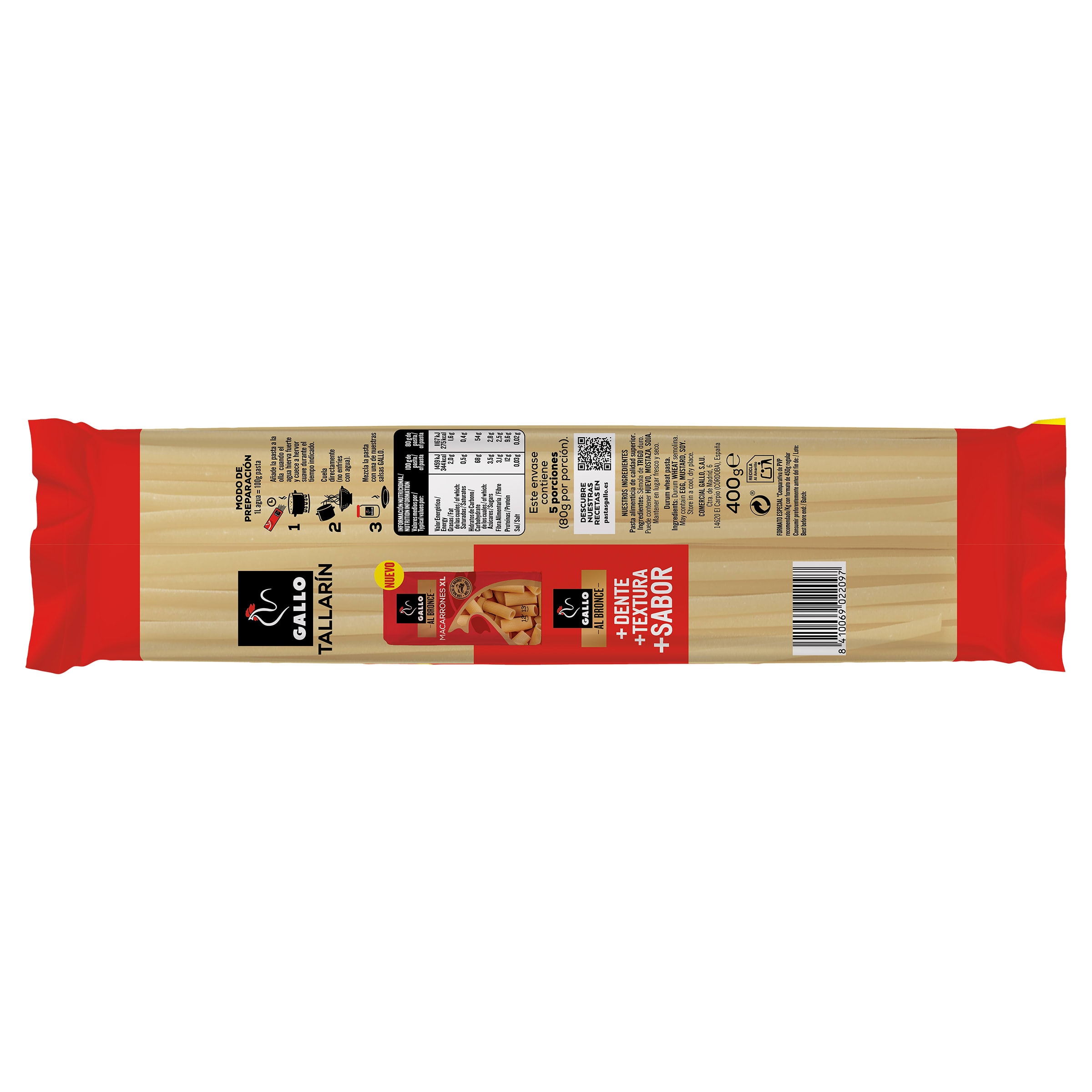 Tallarines Gallo 400 g