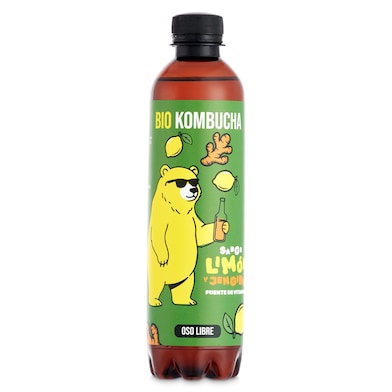 Kombucha jengibre limón Oso libre 37 cl-0