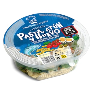 ensalada de pasta atun y huevo 300 g