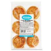 Pastas de almendras sin azúcar añadido Blanco 400 g