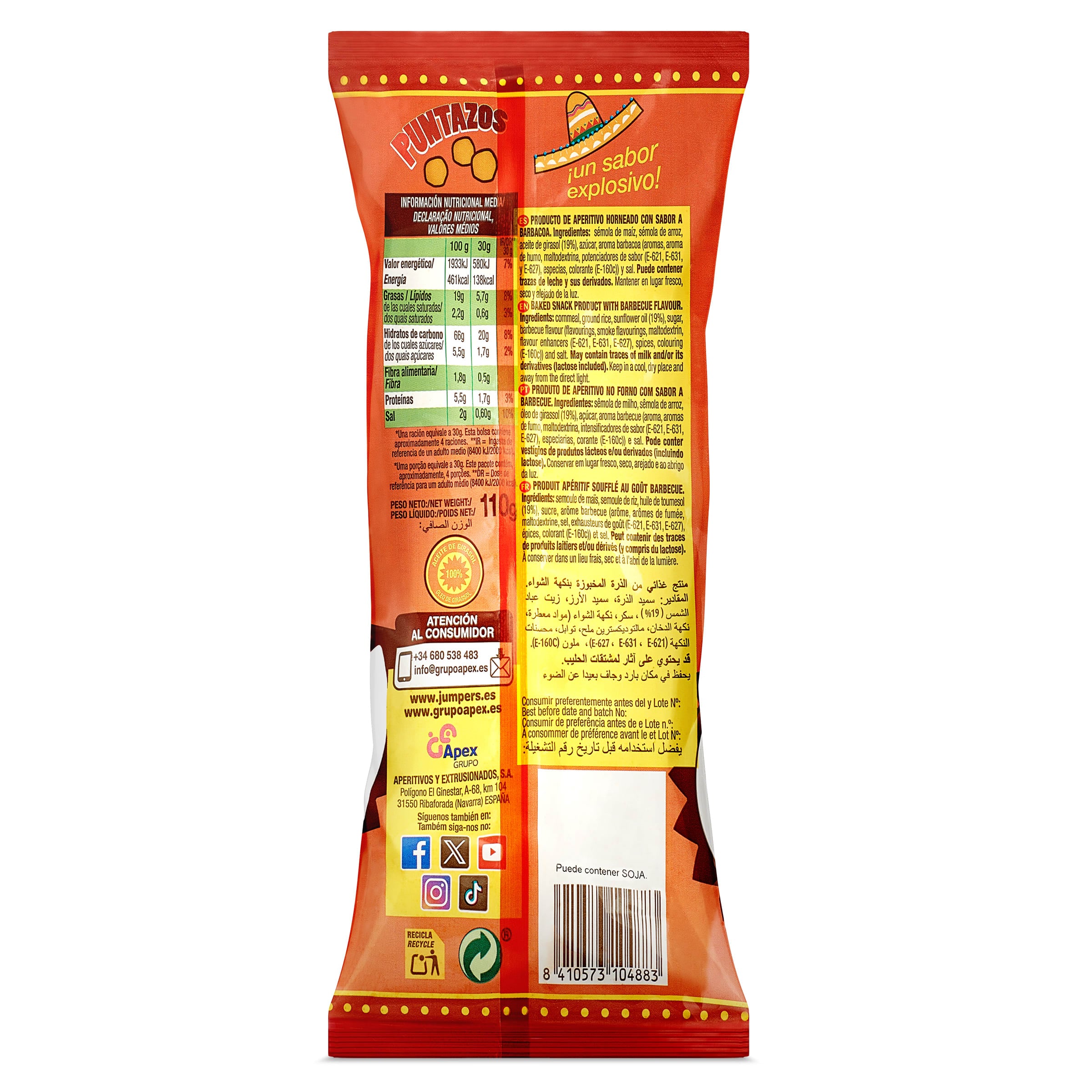 Puntazos Jumpers 110 g