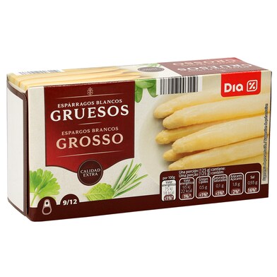 Espárragos gruesos Dia lata 250 g-0 Espárragos gruesos Dia lata 250 g-0