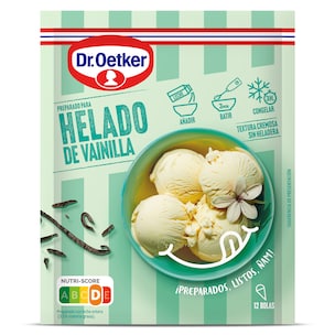 preparado para helado de vainilla 82 g