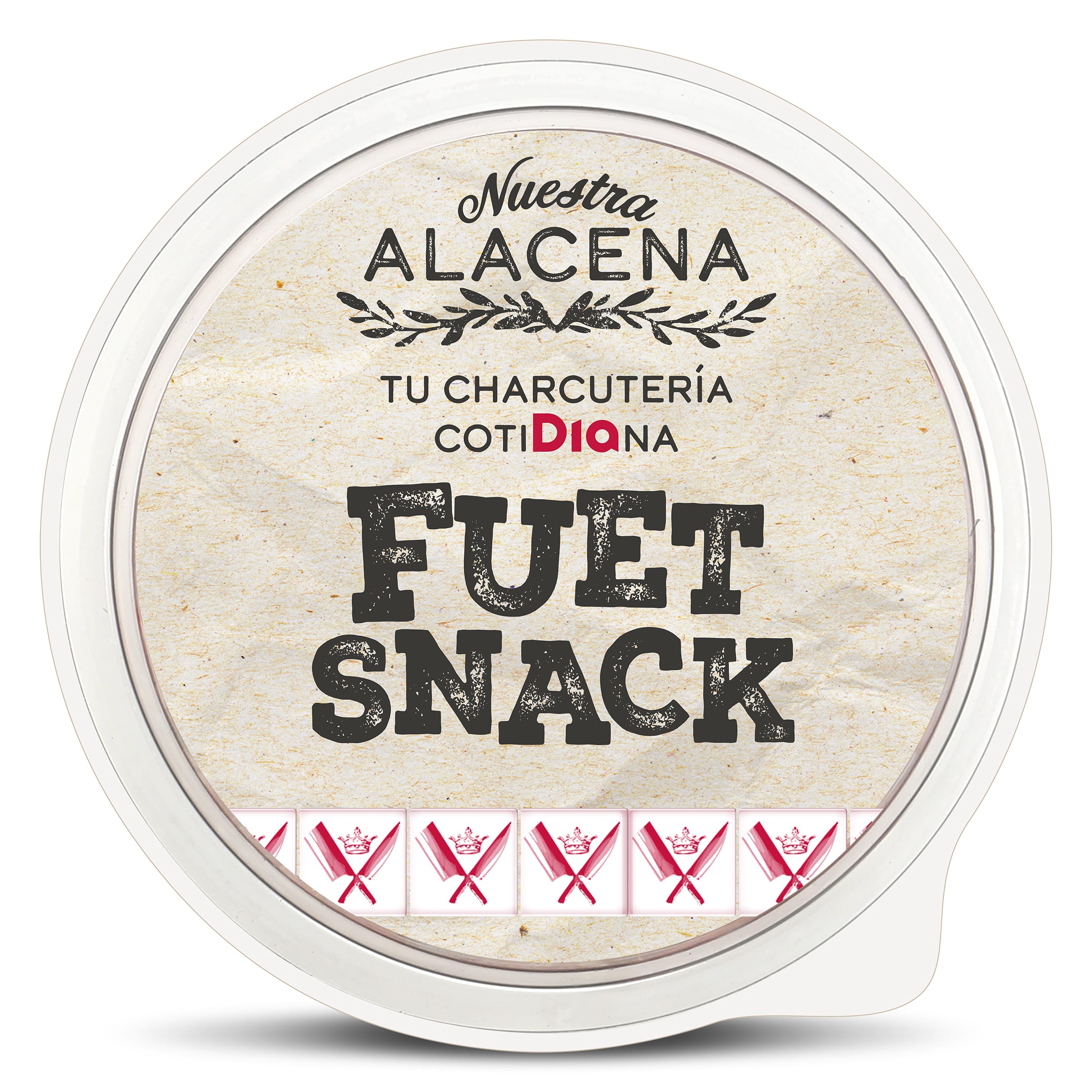 Fuet ya cortado Dia Nuestra Alacena 80 g