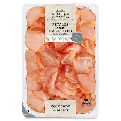 Pétalos de lomo 50% duroc Dia Nuestra Alacena 80 g-0 Pétalos de lomo 50% duroc Dia Nuestra Alacena 80 g-0