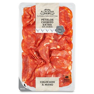 Pétalos de chorizo extra 50% duroc Dia Nuestra Alacena 80 g