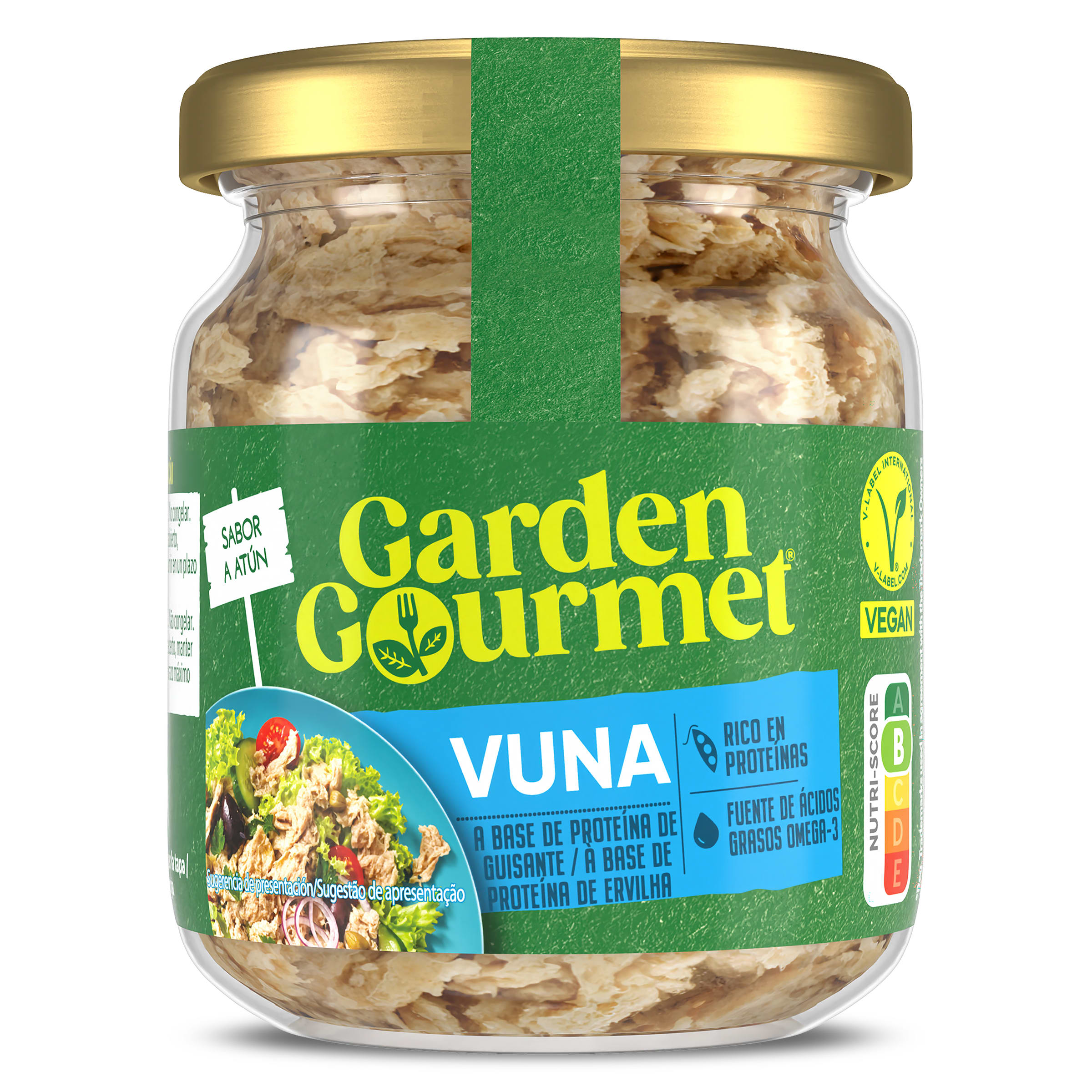 Preparado vegano sabor atún Garden Gourmet 175 g