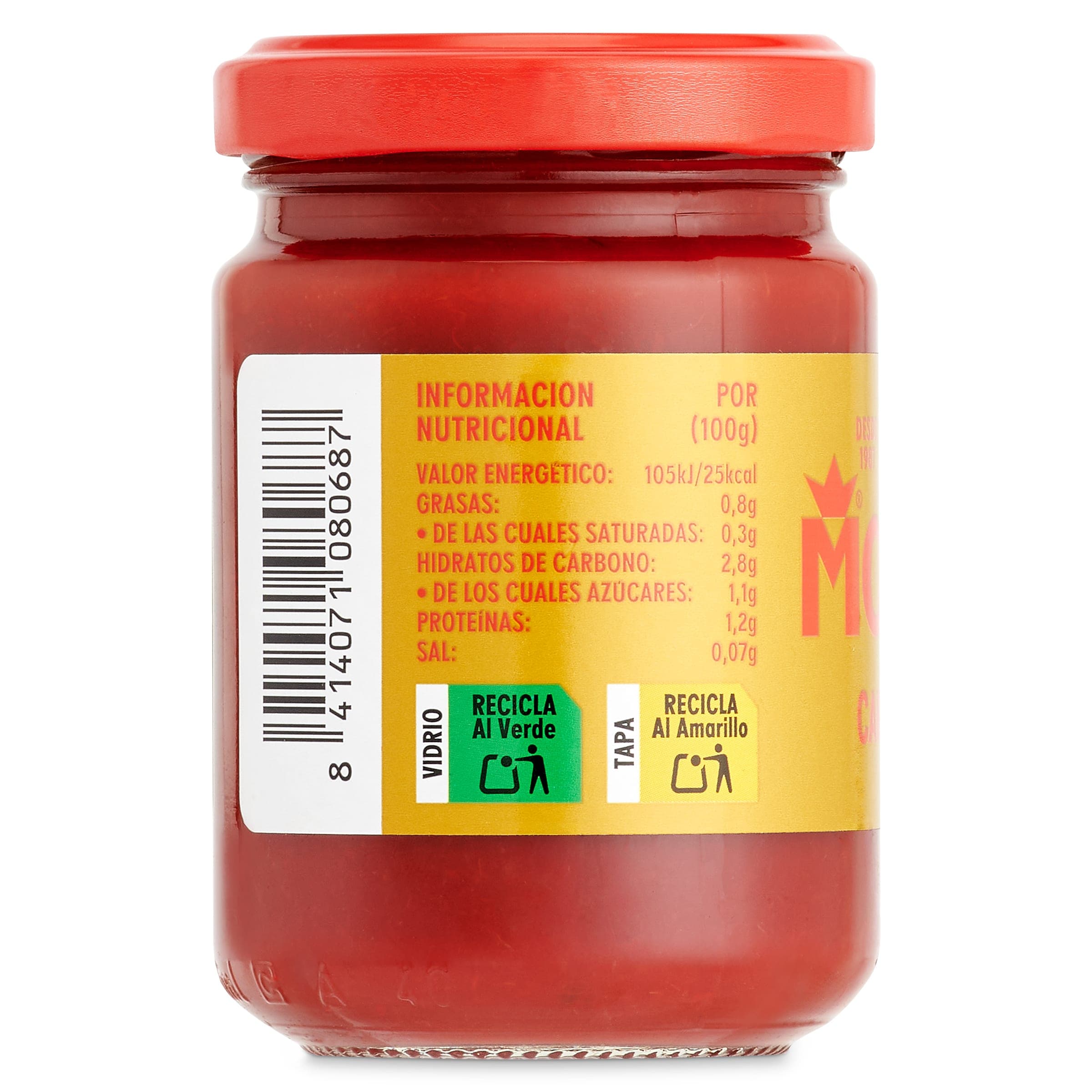 Carne de pimiento choricero Don Molinico 140 g