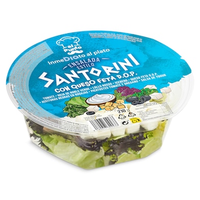 Ensalada Santorini Dia Al Punto 210 g-0 Ensalada Santorini Dia Al Punto 210 g-0