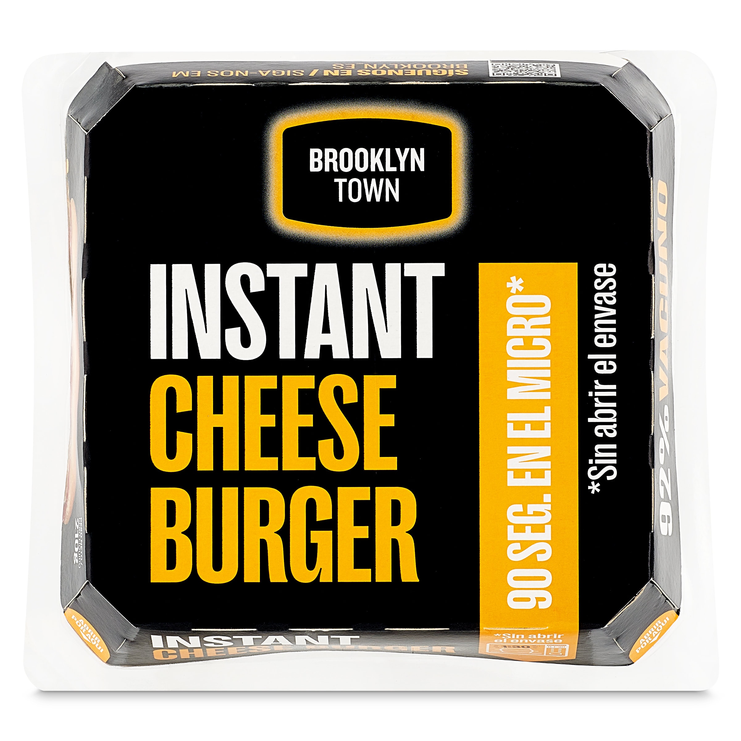 Hamburguesa con queso Brooklyng town 210 g