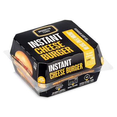 Hamburguesa con queso Brooklyng town 210 g-0
