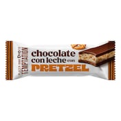 Barrita de chocolate con leche con pretzel Dia Temptation 40 g