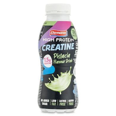 Batido alto en proteínas con creatina sabor pistacho Ehrmann 330 ml-0