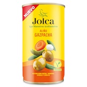 Aceitunas aliño gazpacha Jolca frasco 185 g