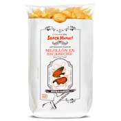 Patatas fritas artesanas sabor mejillón Dia Snack Maniac 150 g