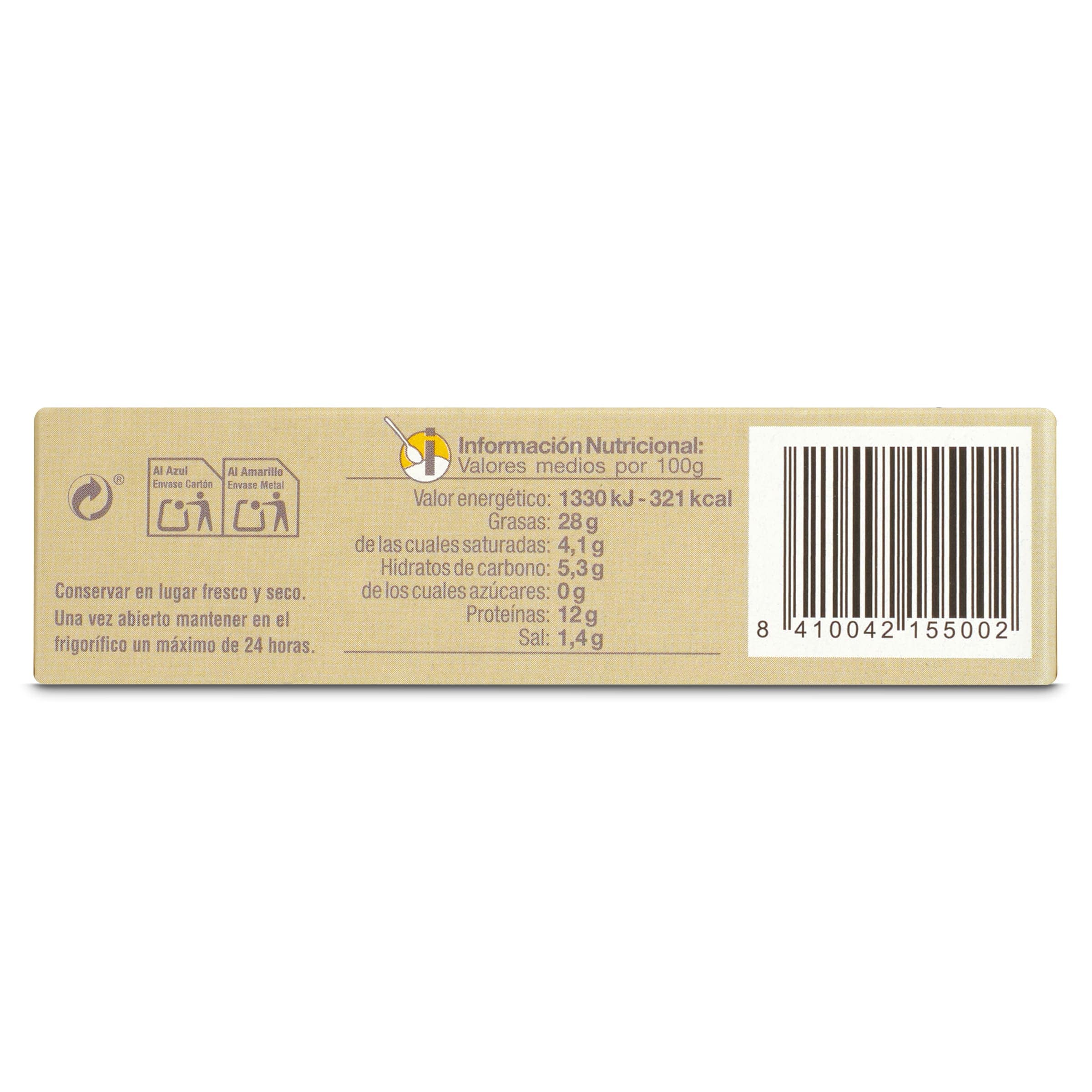 Chipirones rellenos en aceite girasol Pay pay 72 g