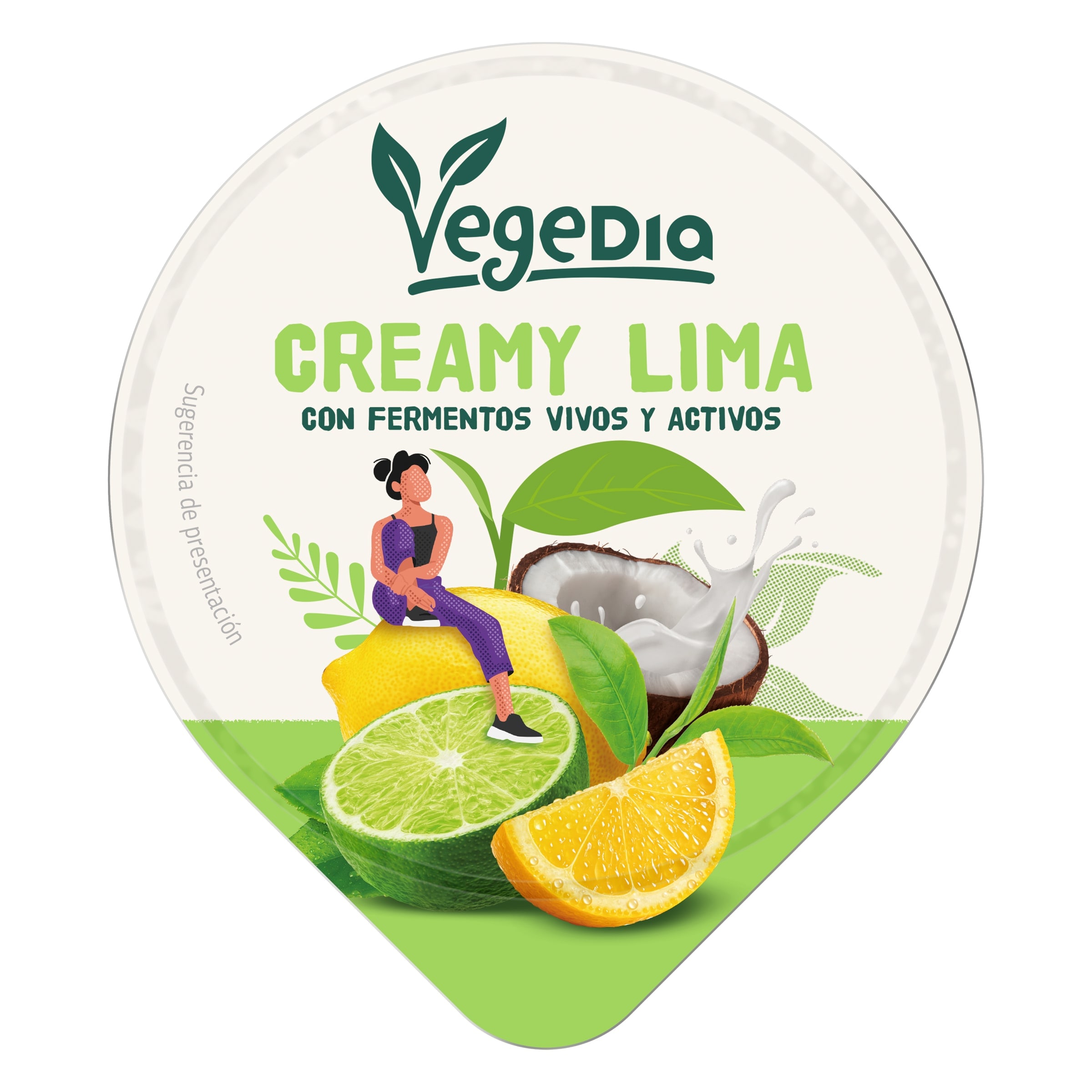 Creamy lima con fermentos Dia Vegedia 200 ml