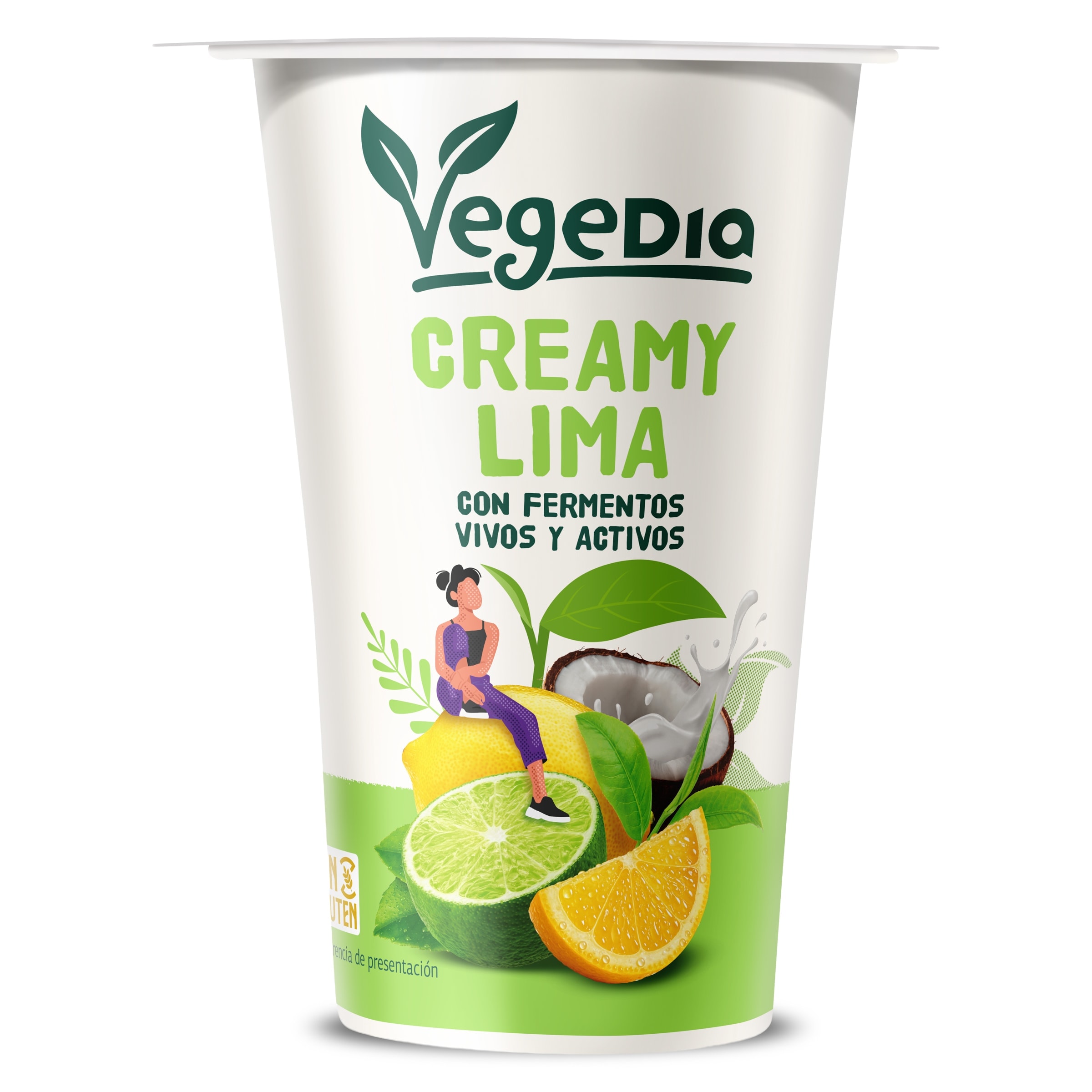 Creamy lima con fermentos Dia Vegedia 200 ml