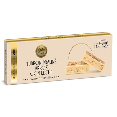 Turrón de praliné de arroz con leche Dia Dulce Noel 150 g-0 Turrón de praliné de arroz con leche Dia Dulce Noel 150 g-0