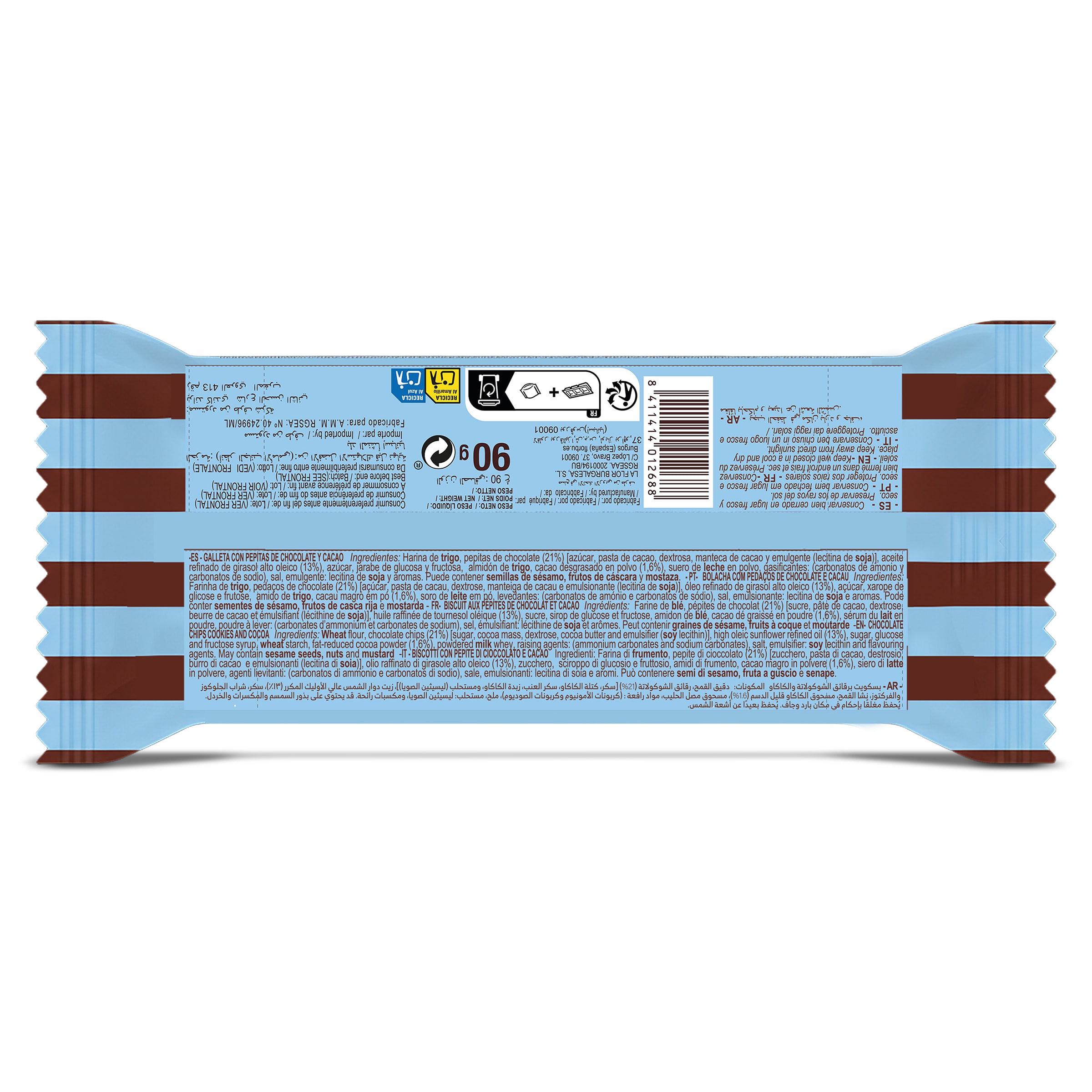 Cookies doble chocolate Florbu 90 g