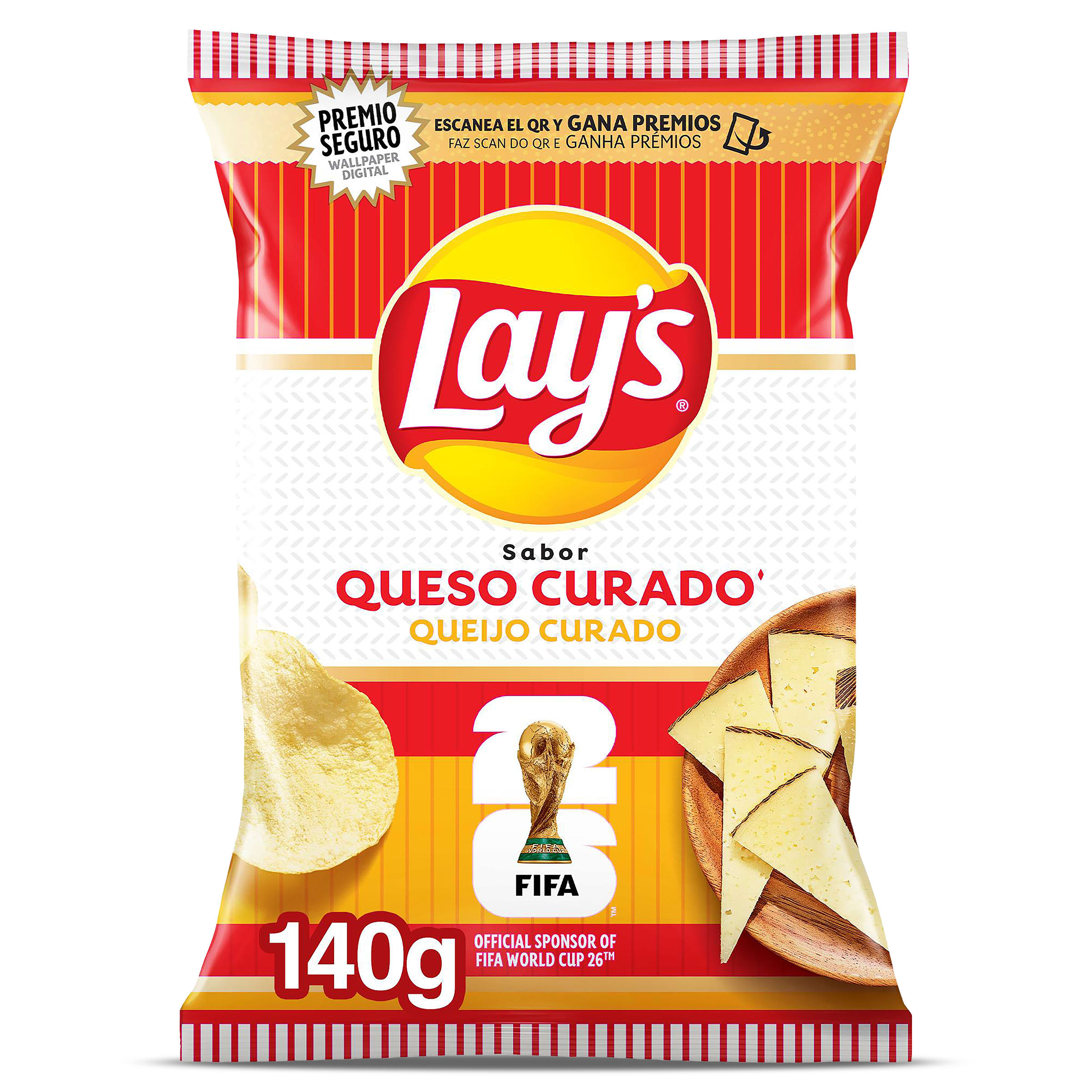 Lay's queso curado 140 g
