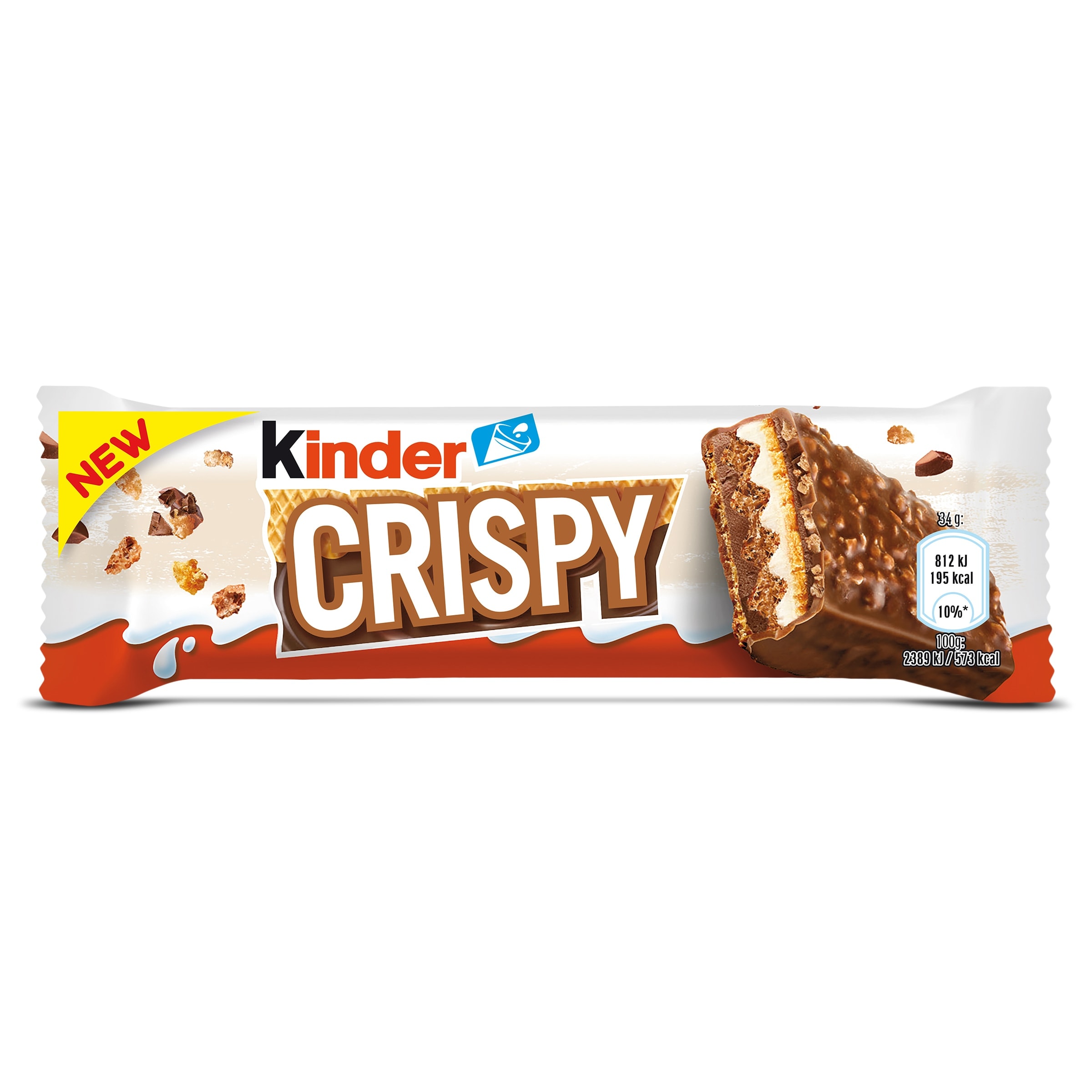 Barrita crispy Kinder 36 g