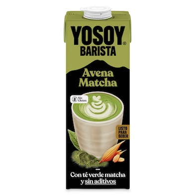 Bebida de avena barista matcha Yosoy 1 L-0