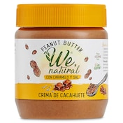 Crema de cacahuete con caramelo y sal We Natural 340 g