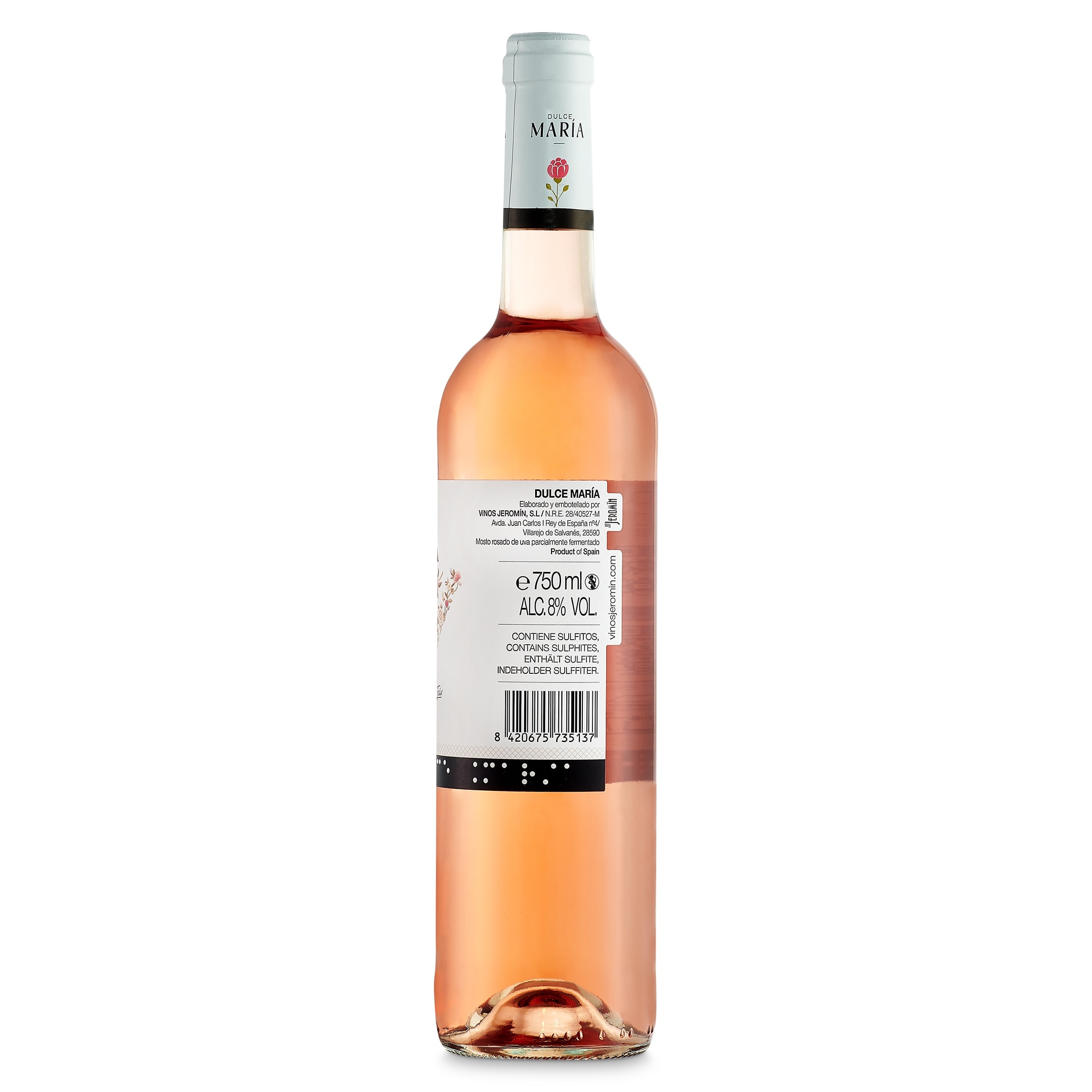 Vino rosado Dulce María 75 cl