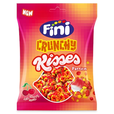 Crunchy kisses cereza Fini 75 g-0