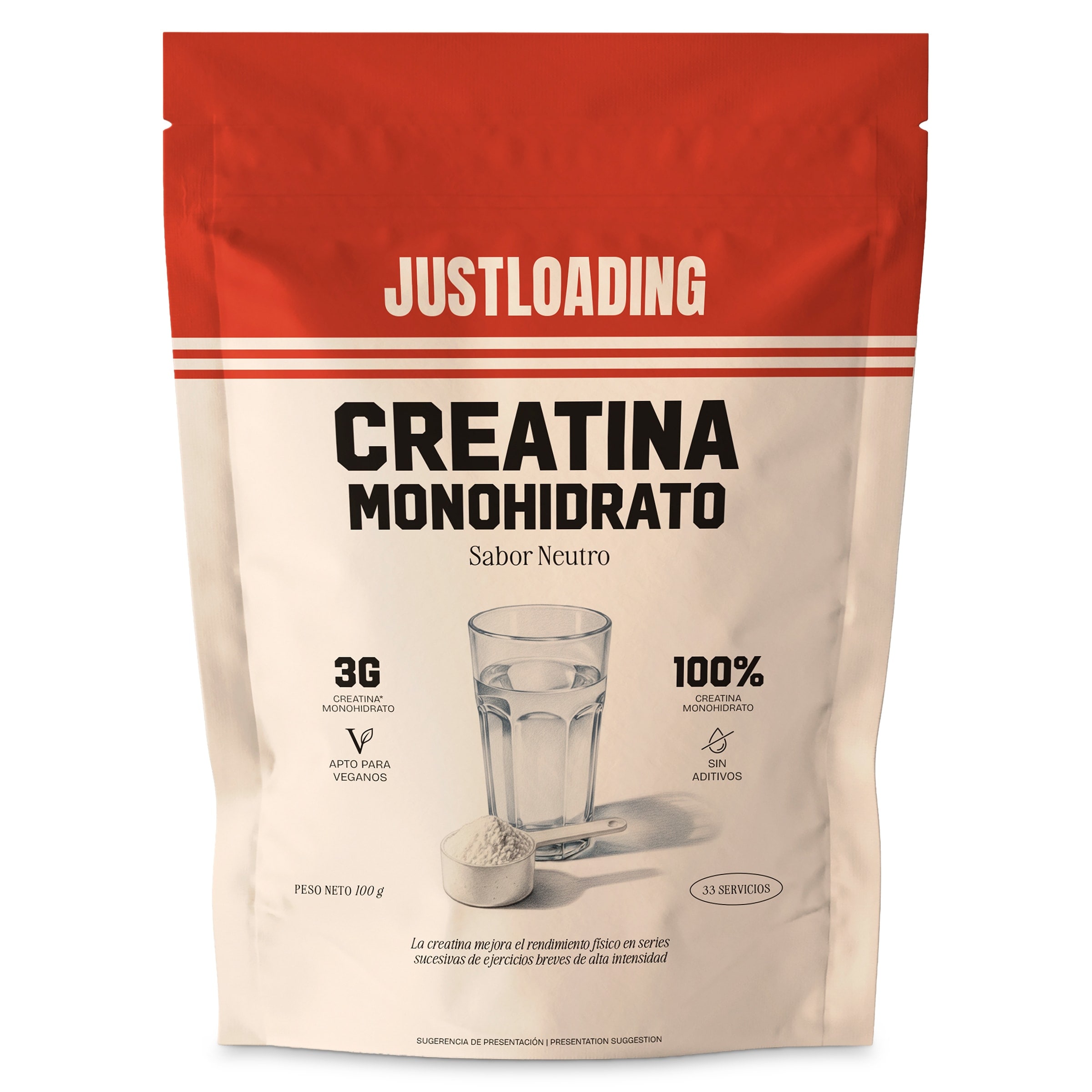Creatina monohidrato Just loading 100 g