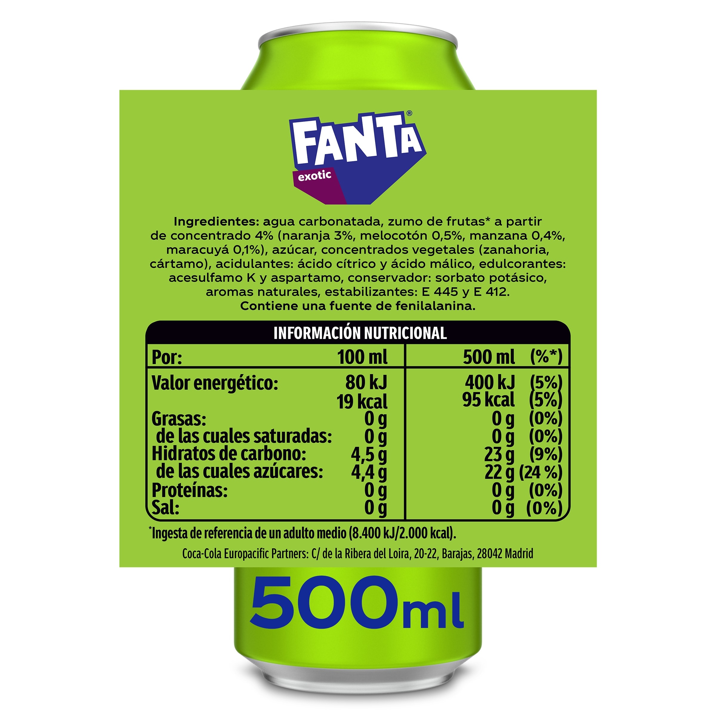 Fanta exotic 500 ml