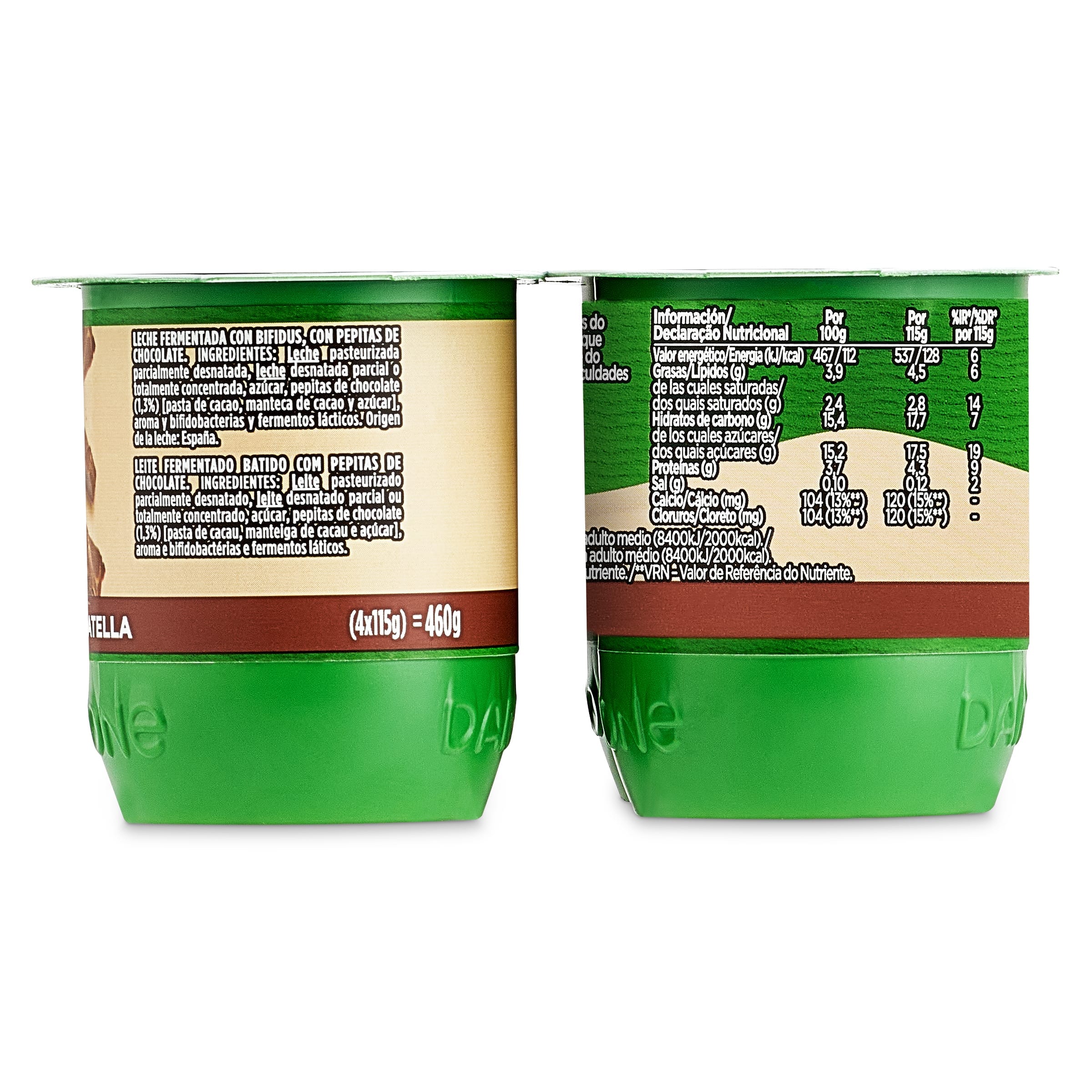 Bífidus sabor stracciatella Activia 4 x 115 g